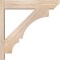 Ekena Millwork Balboa Slat Smooth Outlooker, Douglas Fir, 5 1/2"W x 24"D x 24"H OUT06X24X24BOA06SDF - alternate 4